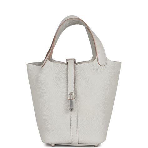 hermes picotin gris perle